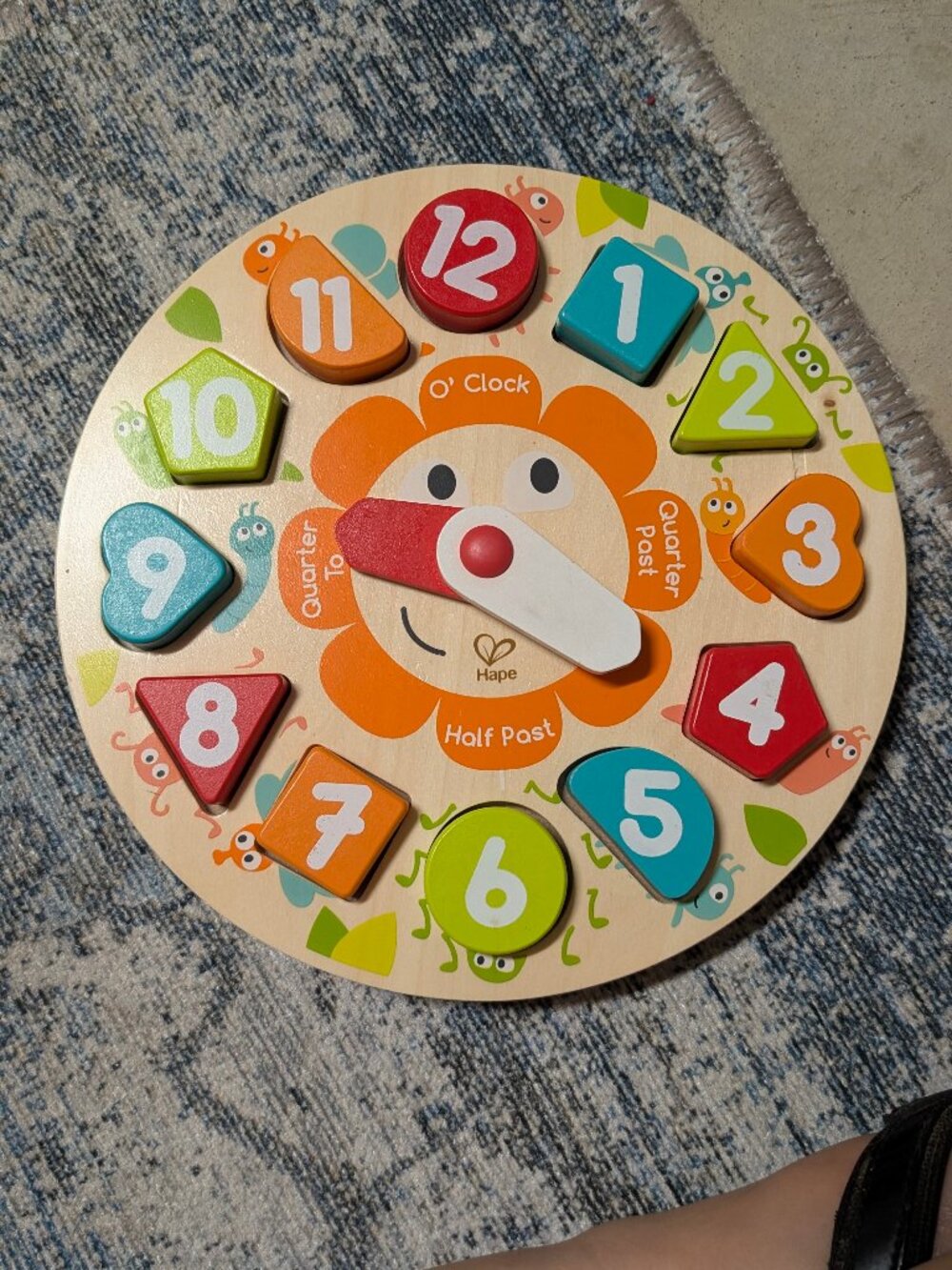 Hape Clock - Picture 2 of 9